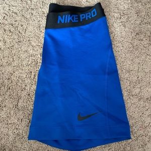 Blue Nike Pro Spandex (long)